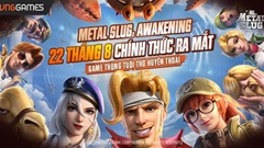 Metal Slug: Awakening ấn định ngày ra mắt chính thức ngay trong tháng 8